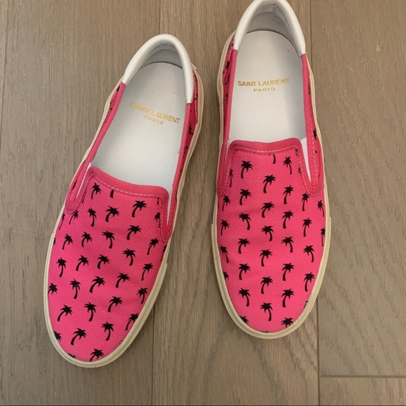 Pink Saint Laurent slip on size 35 - Picture 2 of 5